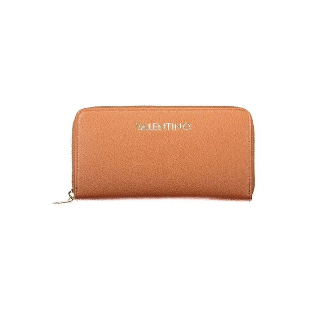 Mario Valentino Brown Polyurethane Women's Women's Wallet